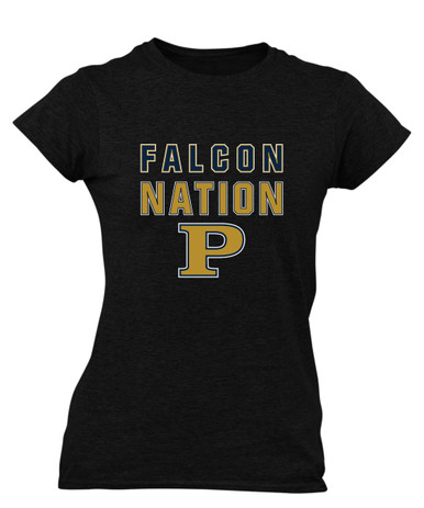 Peddie Falcons Nation #2 Women's Premium SS T-Shirt