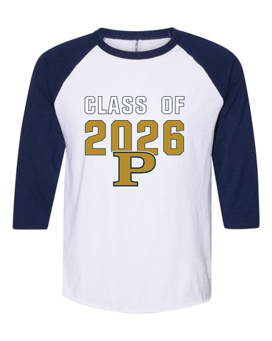 Peddie Falcons Class of 2026 Women's Baseball T-Shirt
