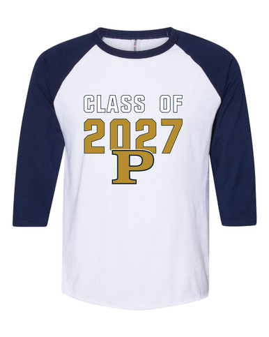 Peddie Falcons Class of 2027 Men's Baseball T-Shirt