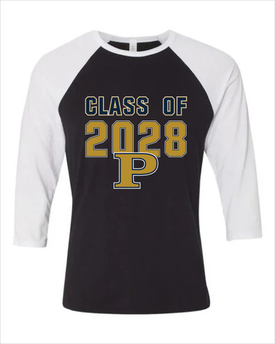 Peddie Falcons Class of 2028 Men's Baseball T-Shirt