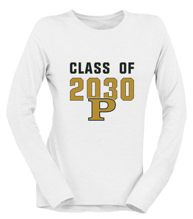Peddie Falcons Class of 2030 Women's LS T-Shirt