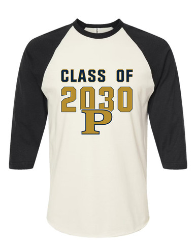 Peddie Falcons Class of 2030 Women's Baseball T-Shirt
