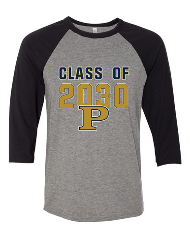 Peddie Falcons Class of 2030 Men's Baseball T-Shirt
