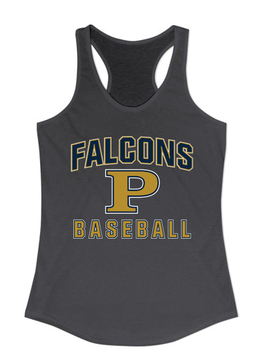 Peddie Falcons Baseball #1 Women's Tank Top