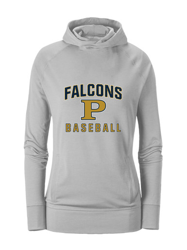 Peddie Falcons Baseball #1 Women's Hoodie