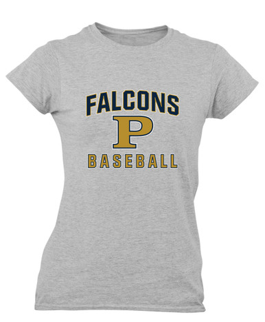 Peddie Falcons Baseball #1 Women's Premium SS T-Shirt