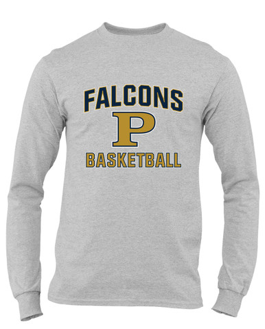 Peddie Falcons Basketball #1 Men's Premium LS T-Shirt