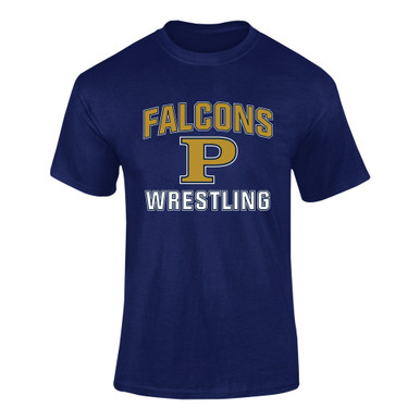 Peddie Falcons Wrestling Men's SS T-Shirt