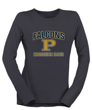 Peddie Falcons Marching Band Women's LS T-Shirt