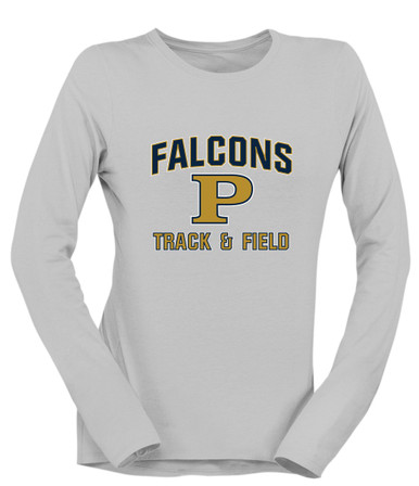 Peddie Falcons Track & Field Women's LS T-Shirt