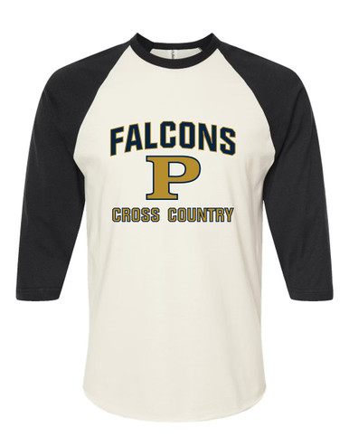Peddie Falcons Cross Country Women's Baseball T-Shirt