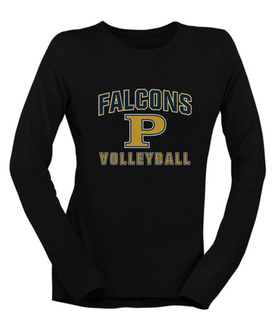 Peddie Falcons Volleyball Women's LS T-Shirt