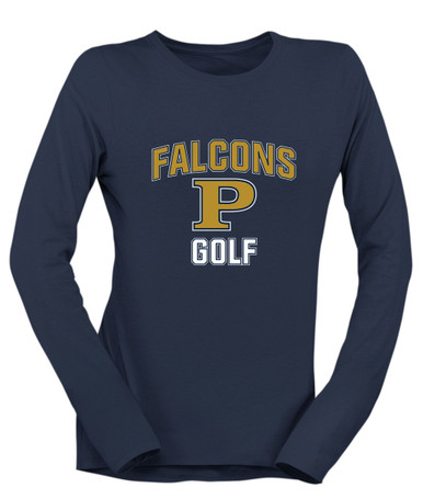Peddie Falcons Golf Women's LS T-Shirt