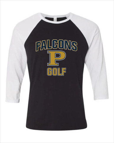 Peddie Falcons Golf Men's Baseball T-Shirt