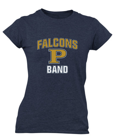 Peddie Falcons Band # 1 Women's Premium SS T-Shirt
