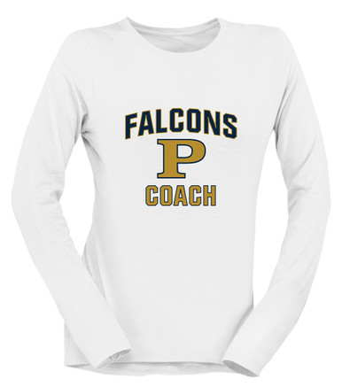 Peddie Falcons Coach Women's LS T-Shirt