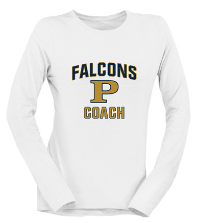 Peddie Falcons Coach Women's Premium LS T-Shirt