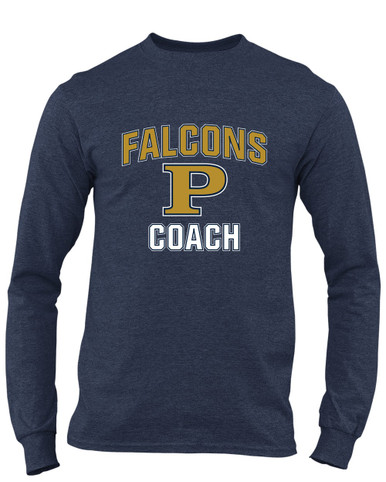Peddie Falcons Coach Men's Premium LS T-Shirt