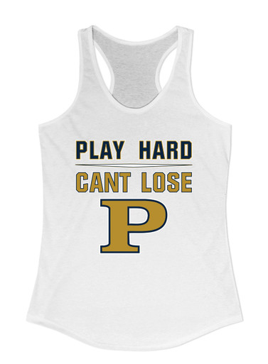 Peddie Falcons Play Hard, Can't Lose Women's Tank Top