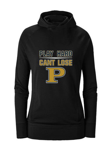 Peddie Falcons Play Hard, Can't Lose Women's Hoodie