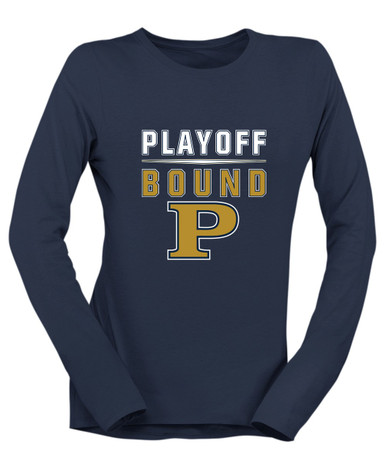 Peddie Falcons Playoff Bound Women's LS T-Shirt