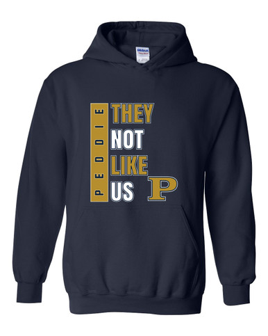 Peddie Falcons They Not Like Us #1 Men's Hoodie