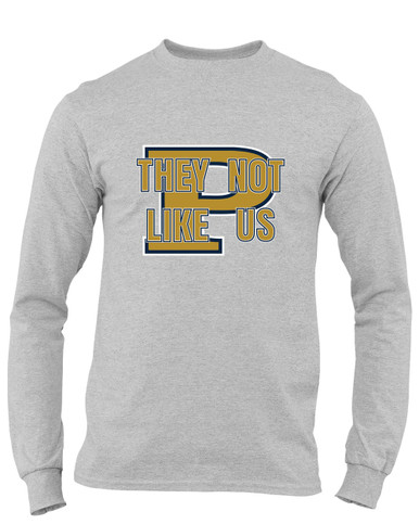 Peddie Falcons They Not Like Us #2 Men's LS T-Shirt