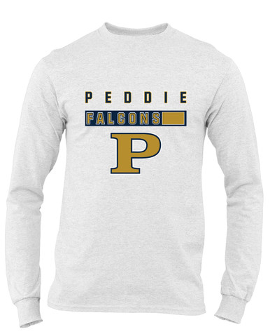 Peddie Falcons Mascot #7 Men's Premium LS T-Shirt