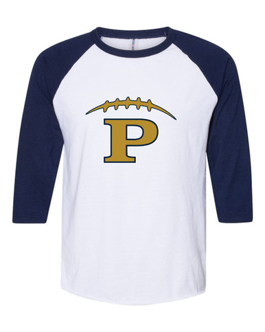Peddie Falcons Football #2 Men's Baseball T-Shirt