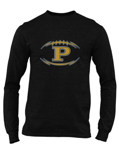 Peddie Falcons Football #3 Men's LS T-Shirt