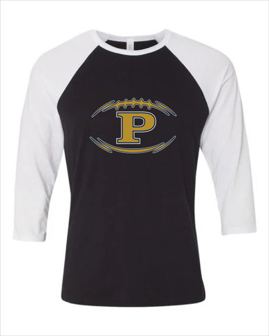 Peddie Falcons Football #3 Men's Baseball T-Shirt