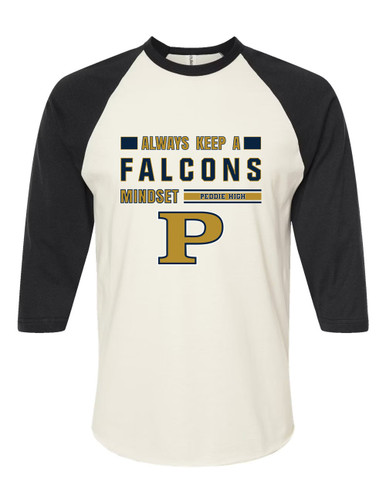 Peddie Falcons Mindset Women's Baseball T-Shirt