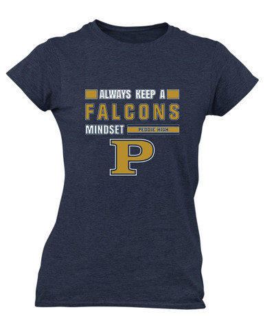 Peddie Falcons Mindset Women's Premium SS T-Shirt