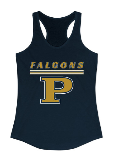 Peddie Falcons Mascot #8 Women's Tank Top