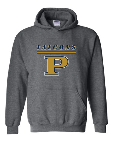 Peddie Falcons Mascot #8 Men's Hoodie