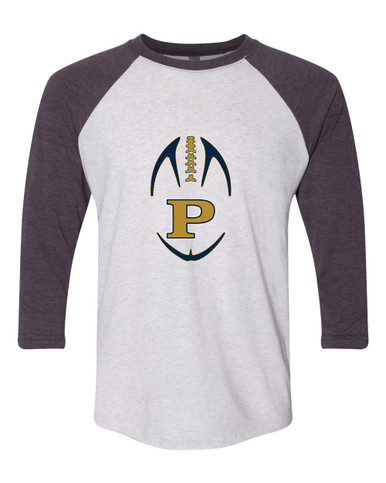 Peddie Falcons Football #4 Men's Baseball T-Shirt