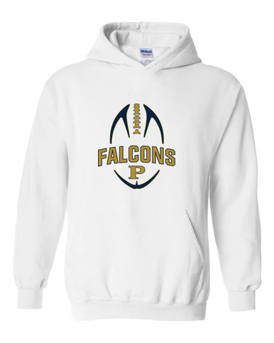 Peddie Falcons Football #5 Men's Hoodie