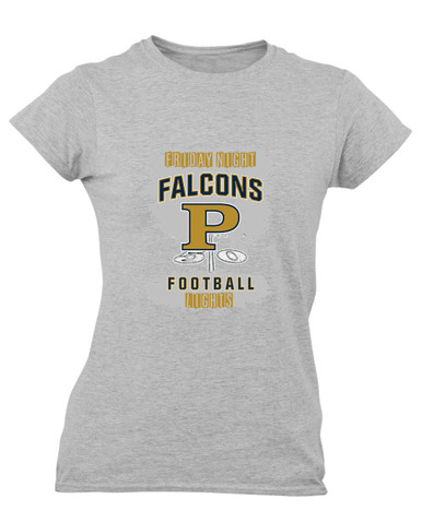 Peddie Falcons Football #6 Women's SS T-Shirt
