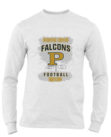 Peddie Falcons Football #6 Men's Premium LS T-Shirt