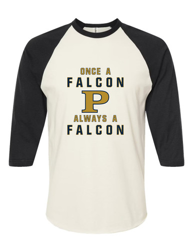 Peddie Falcons Once A Women's Baseball T-Shirt