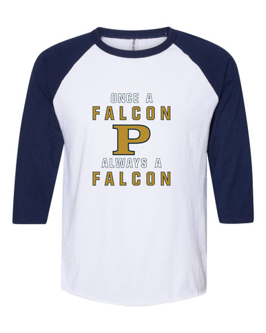 Peddie Falcons Once A Men's Baseball T-Shirt