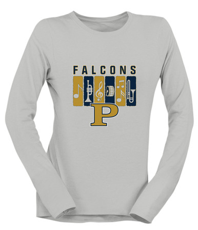 Peddie Falcons Band # 2 Women's Premium LS T-Shirt