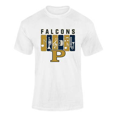 Peddie Falcons Band # 2 Men's Premium SS T-Shirt