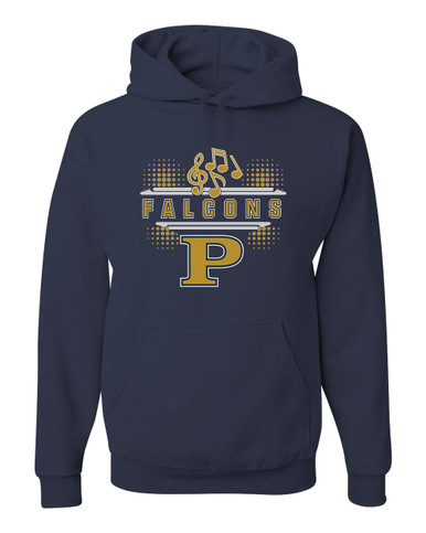 Peddie Falcons Band # 3 Men's Premium Hoodie