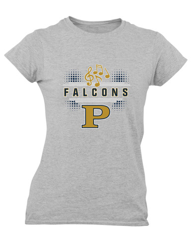 Peddie Falcons Band # 3 Women's SS T-Shirt