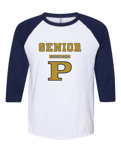 Peddie Falcons Senior #2 Women's Baseball T-Shirt