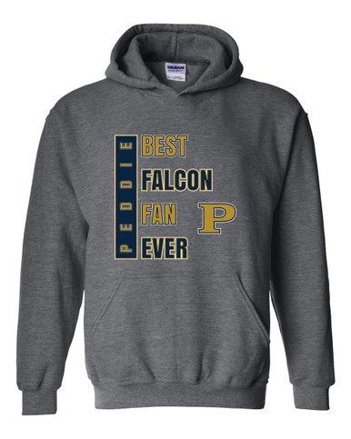Peddie Falcons Best Falcon Fan Men's Hoodie
