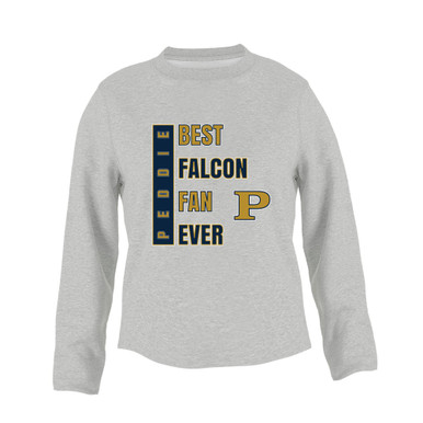 Peddie Falcons Best Falcon Fan Women's Sweatshirt
