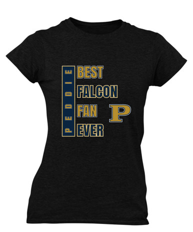 Peddie Falcons Best Falcon Fan Women's SS T-Shirt