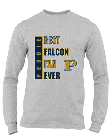Peddie Falcons Best Falcon Fan Men's Premium LS T-Shirt